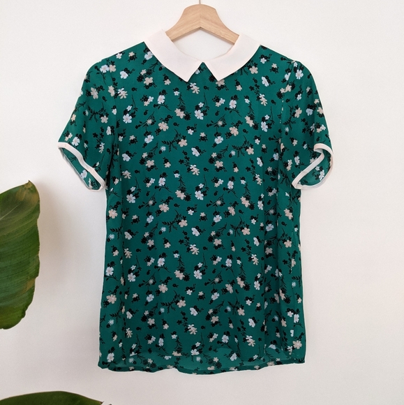 Cute floral short sleeve Twik shirt - Picture 6 of 6